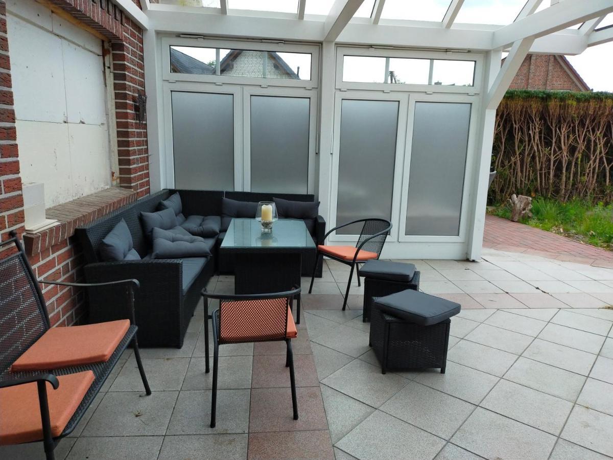 Exklusive Fewo Papenburg Mit Terrasse & Beheiztem Wintergarten بابينبورغ المظهر الخارجي الصورة